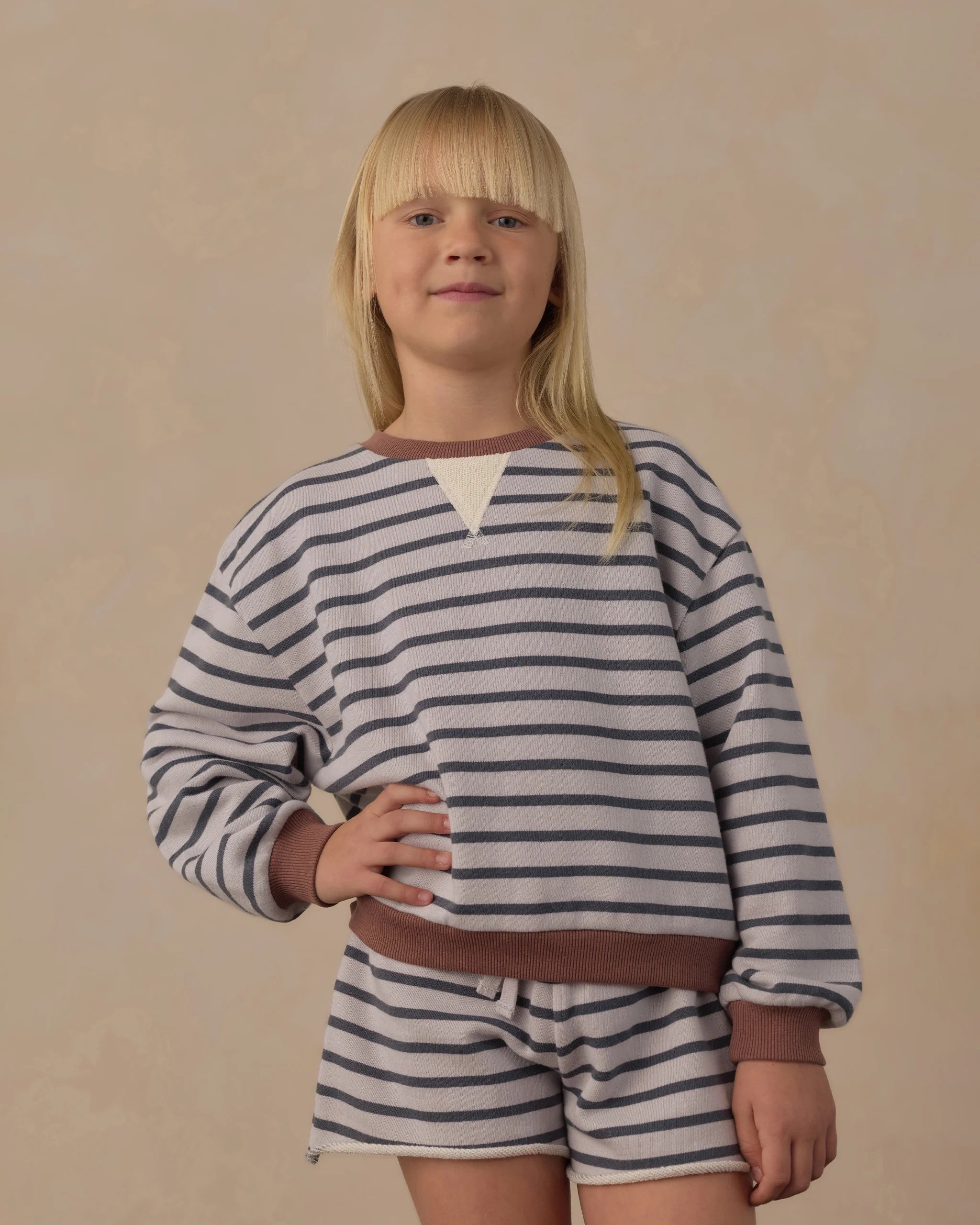 LEGEND SWEATSHIRT MIDNIGHT STRIPE