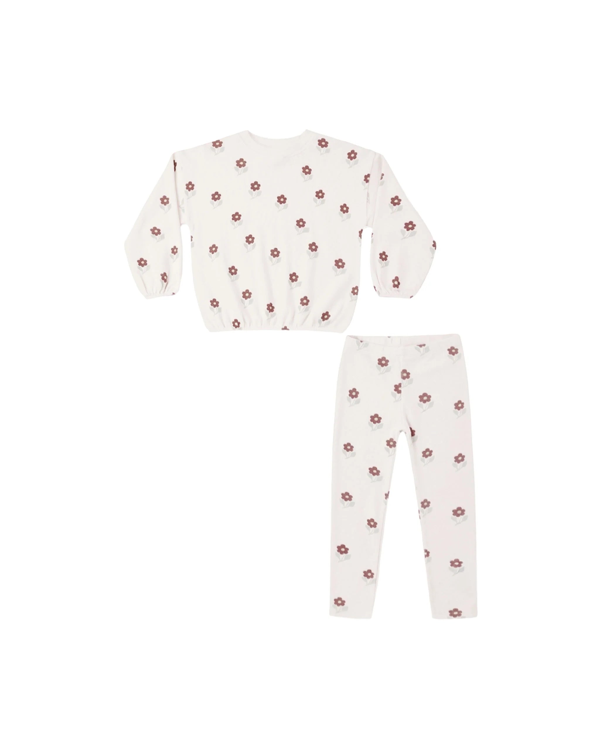 SPONGEY KNIT SET PETAL DAISY