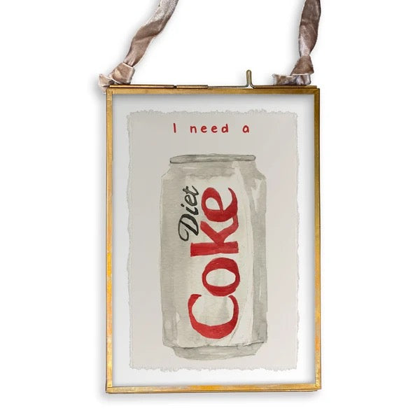 I Need A Diet Coke Ornament