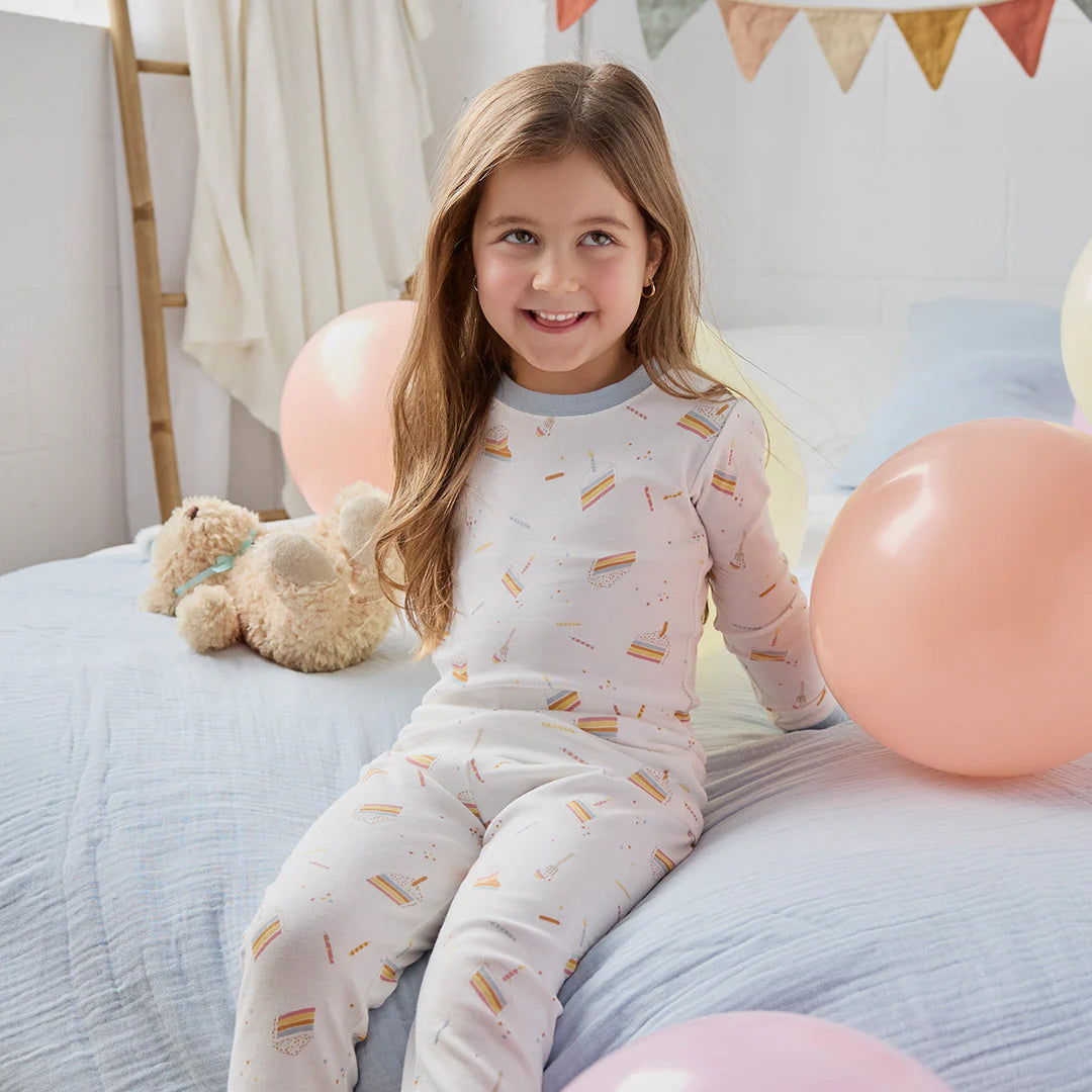 Petit Lem Birthday Cake Pajama Set
