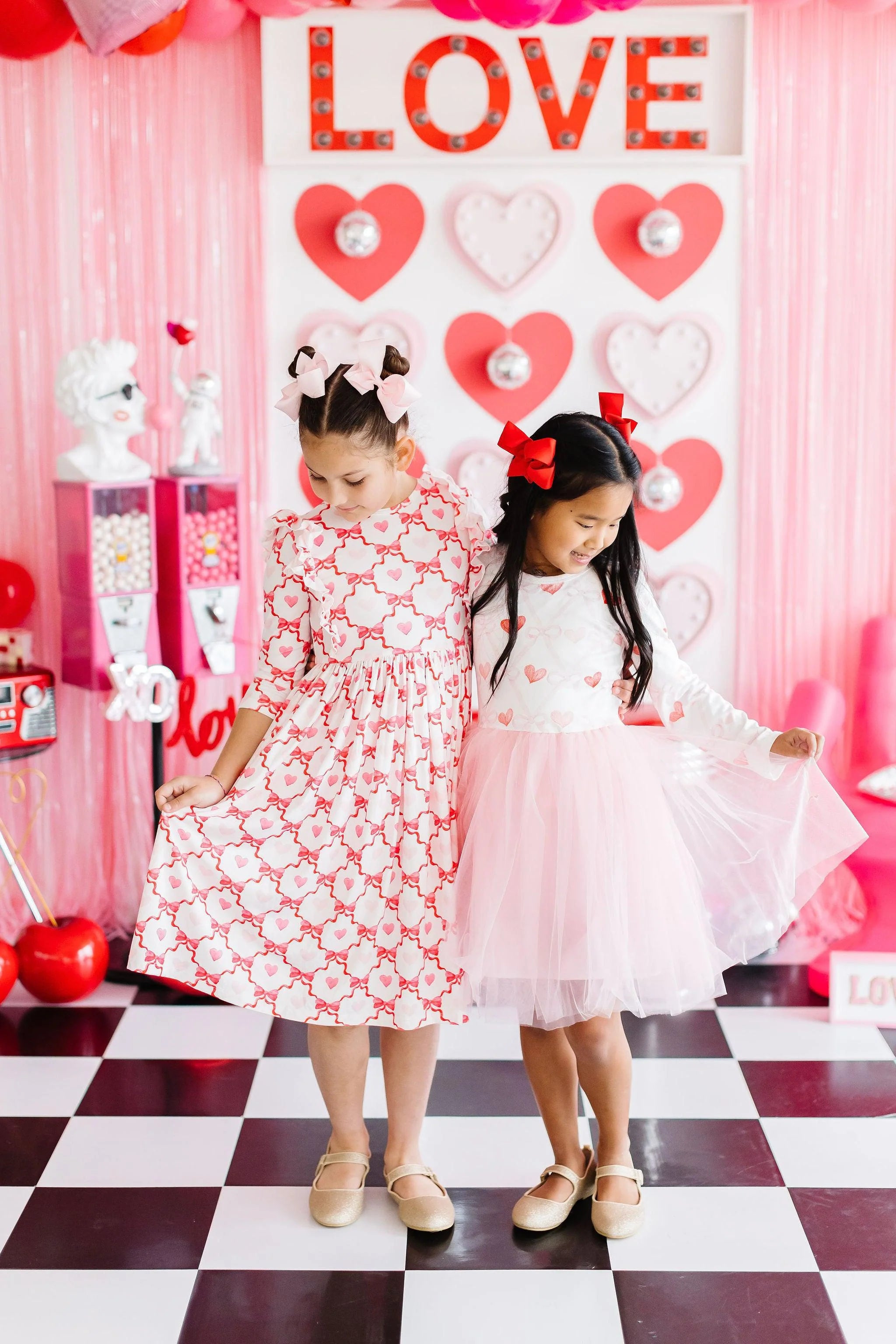 Love is in the air L/S Tutu Dress