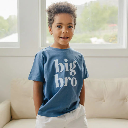 Big Bro Short Sleeve T-Shirt - Indigo