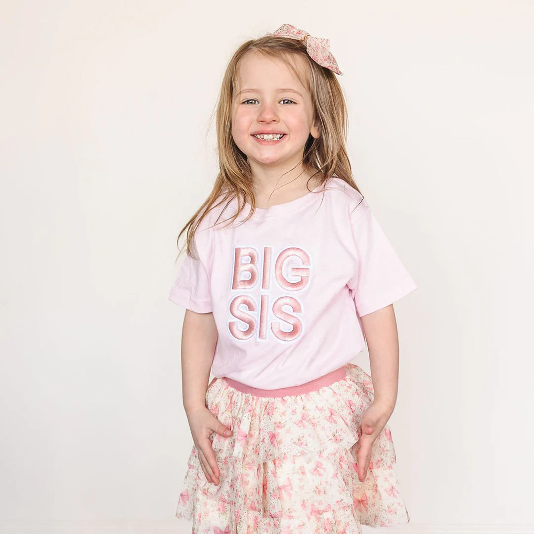 Big Sis Embroidered Patch Tee
