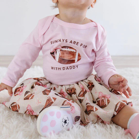Football with Daddy LS Bodysuit