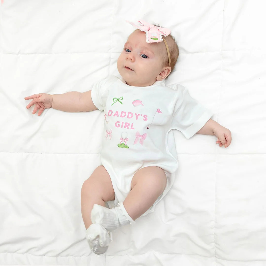 Daddy's Girl Golf Icon SS Romper