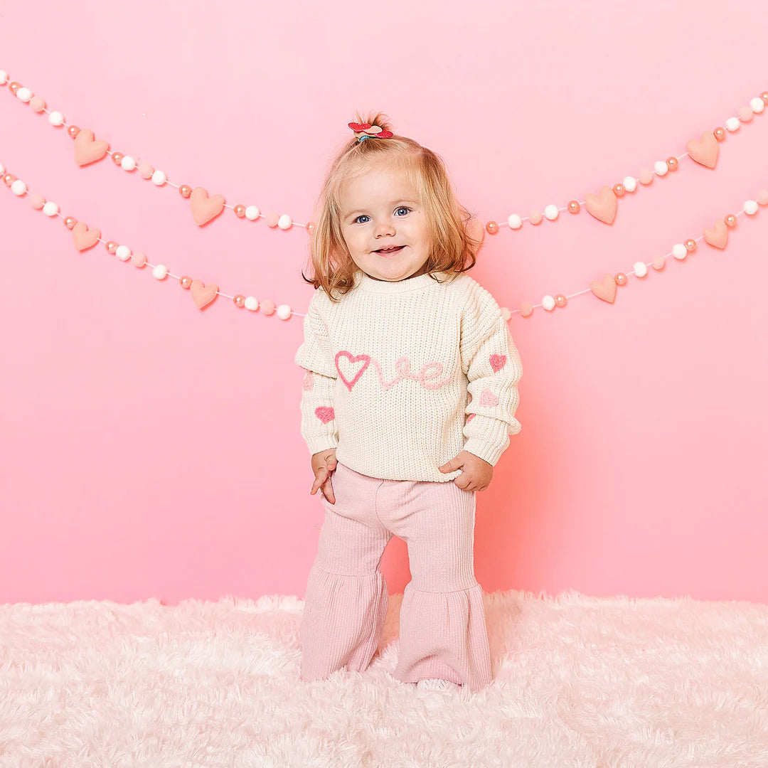 Ditsy Love Valentine's Day Sweater