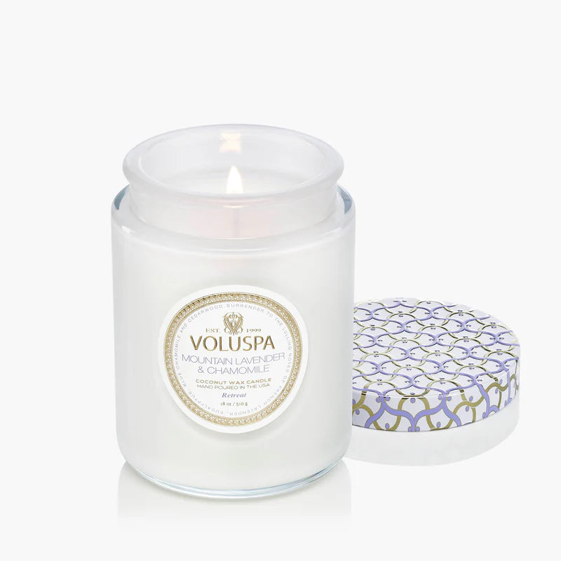 Mountain Lavender & Chamomile 18oz Large Jar