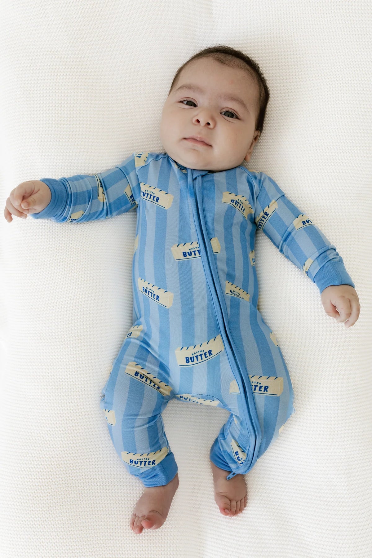 IMJ Butter Zipper Romper