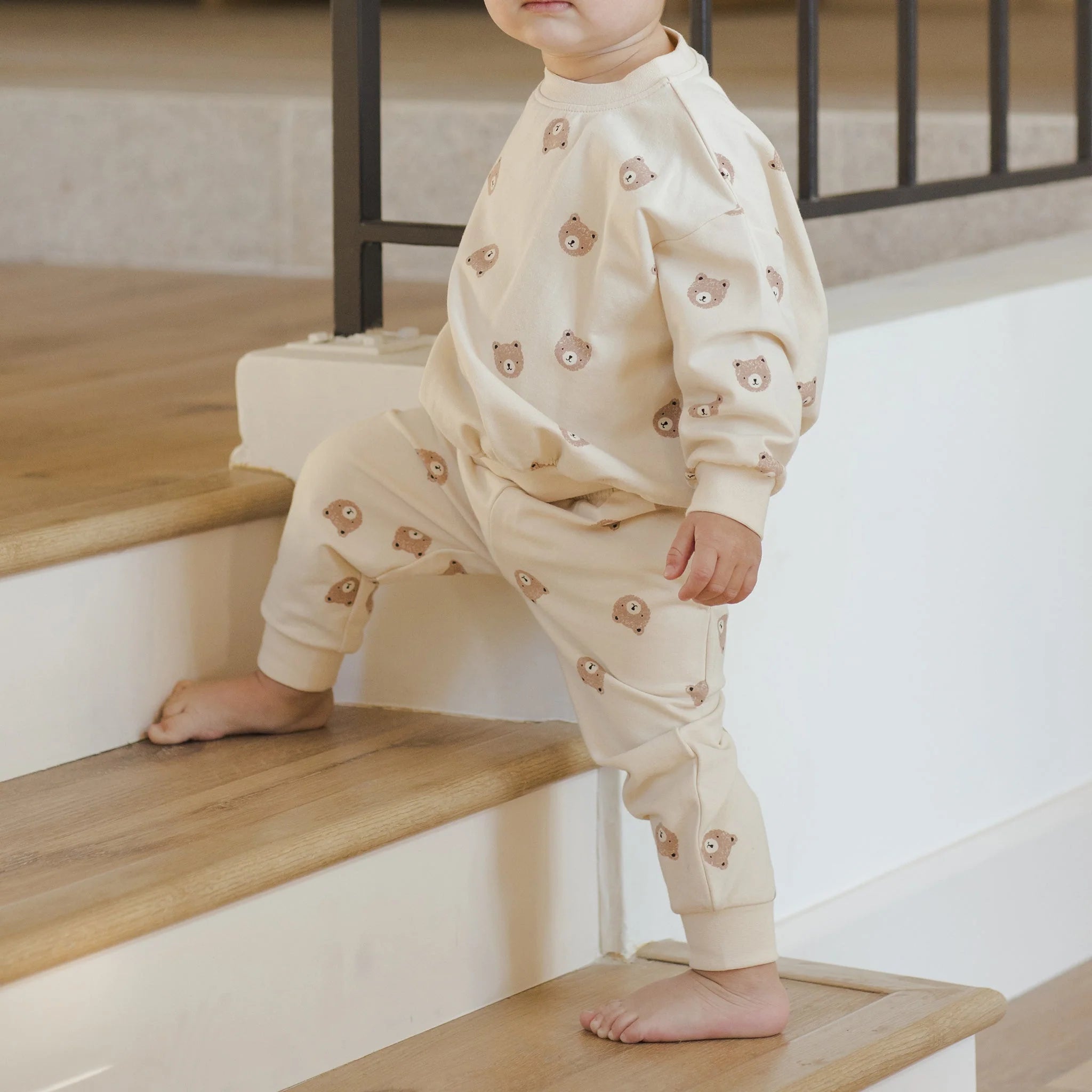 RELAXED SWEATPANT || BROWN BEAR