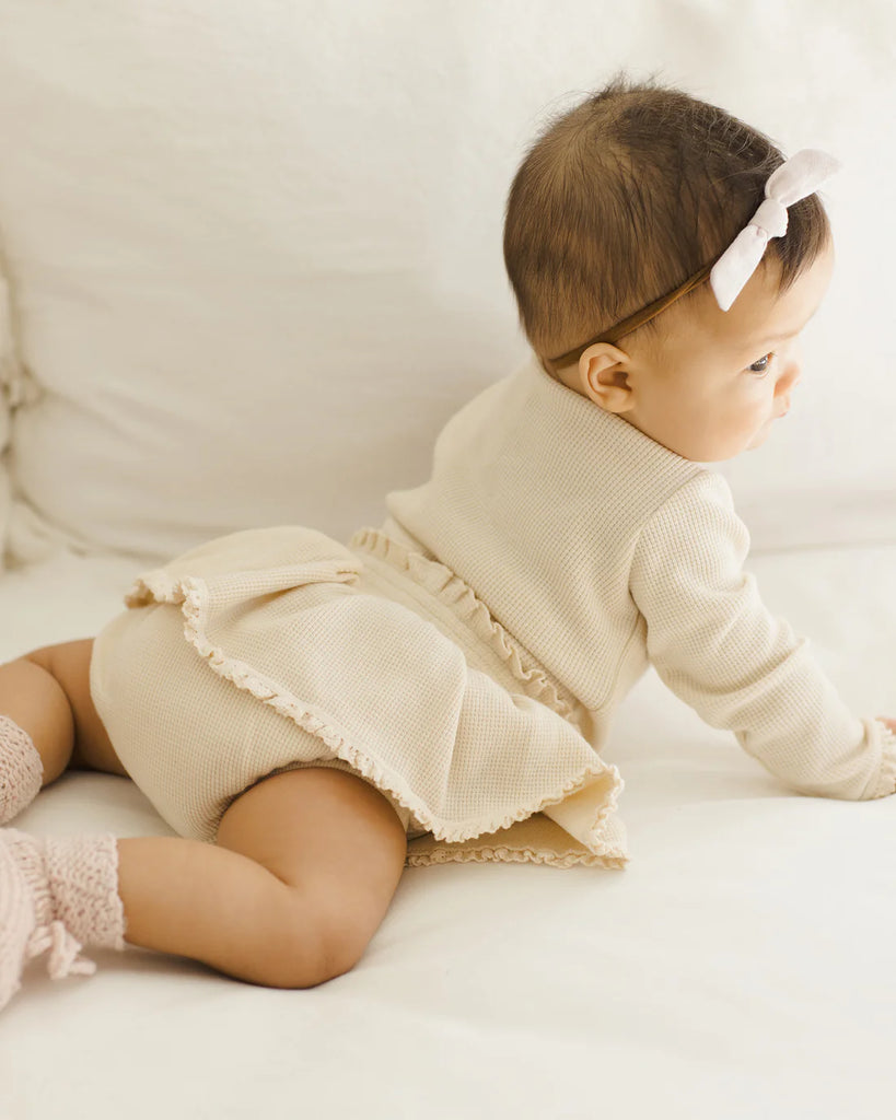SKIRTED BLOOMER || NATURAL