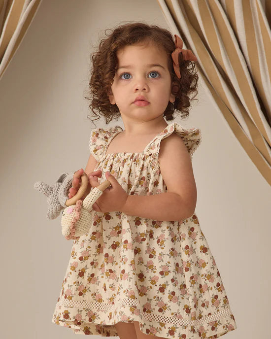 RUFFLE TANK DRESS BLOOM