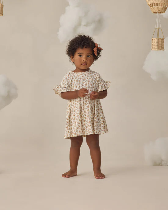 BAMBOO BABYDOLL DRESS WILDFLOWER