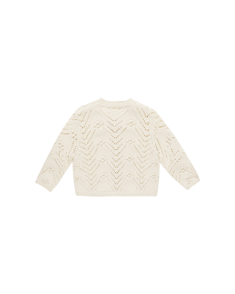 KNIT CARDIGAN || NATURAL