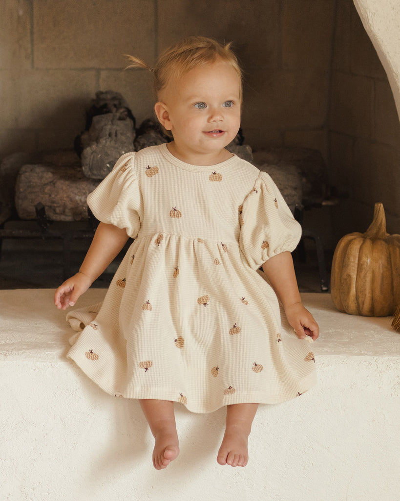 WAFFLE BABYDOLL DRESS || PUMPKINS