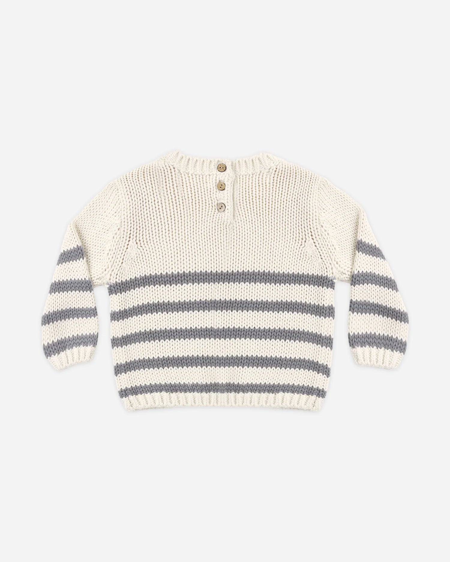 REX SWEATER SLATE STRIPE