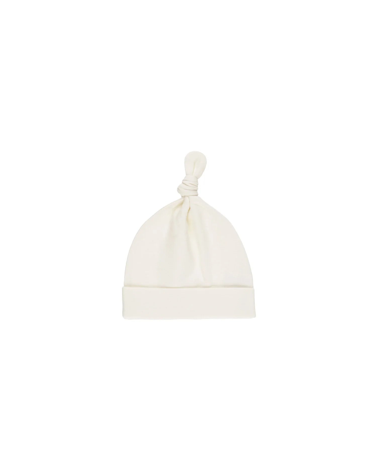 KNOTTED BABY HAT || NATURAL