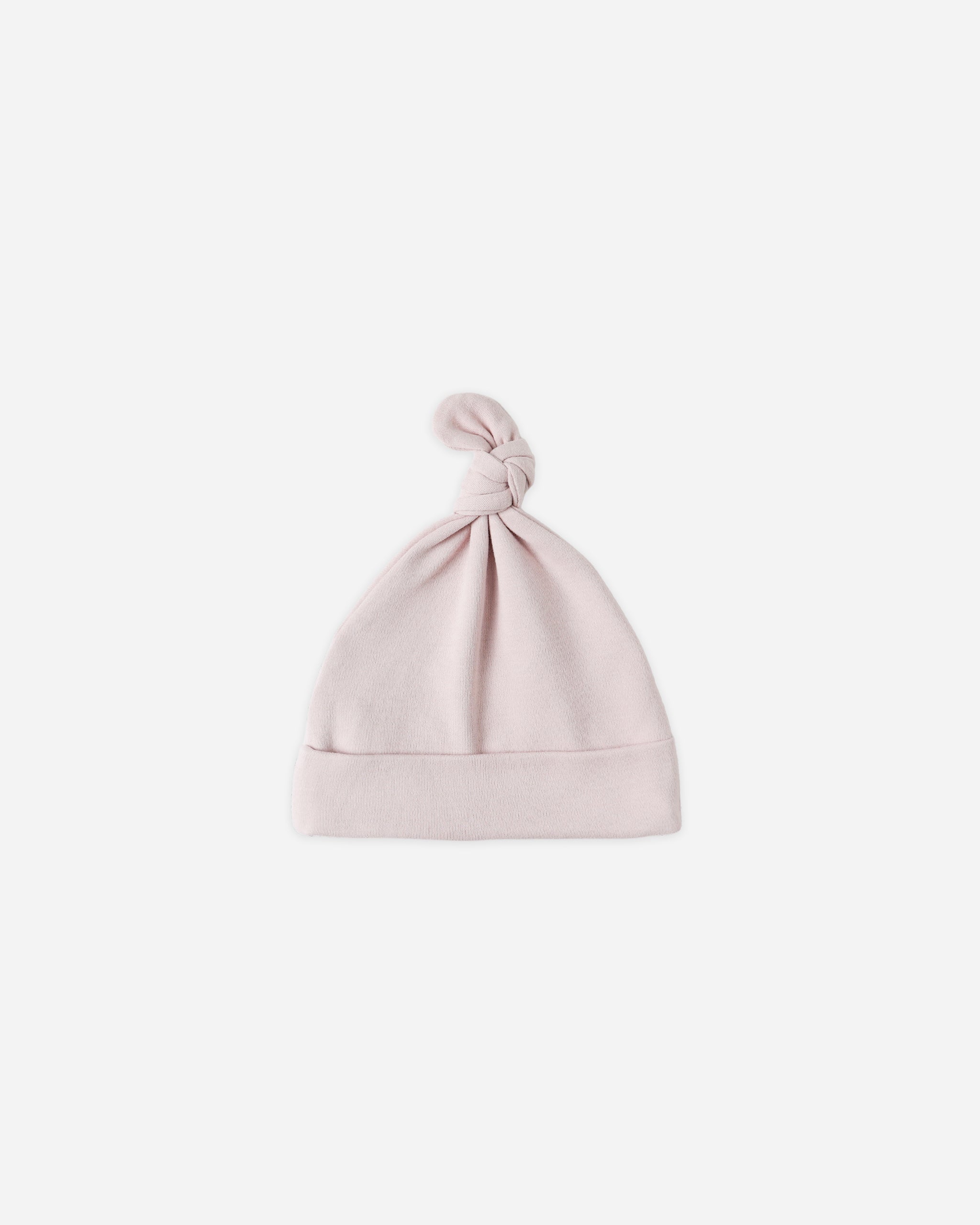 KNOTTED BABY HAT || LILAC