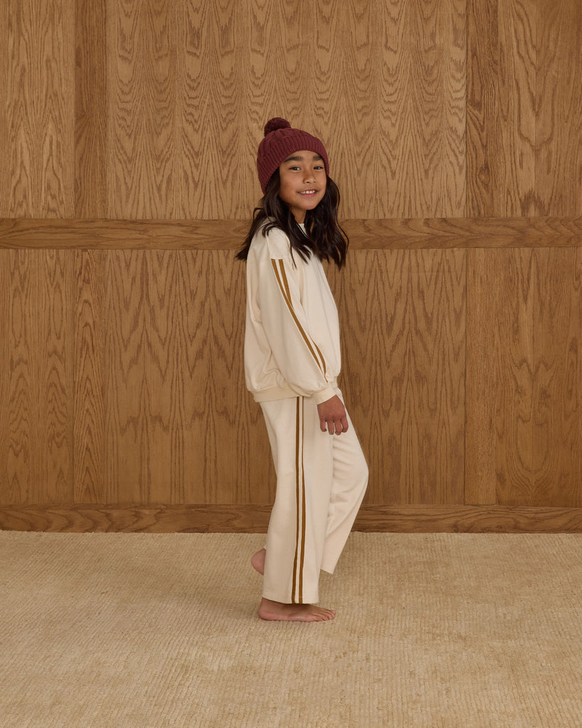 TRACK PANT || NATURAL