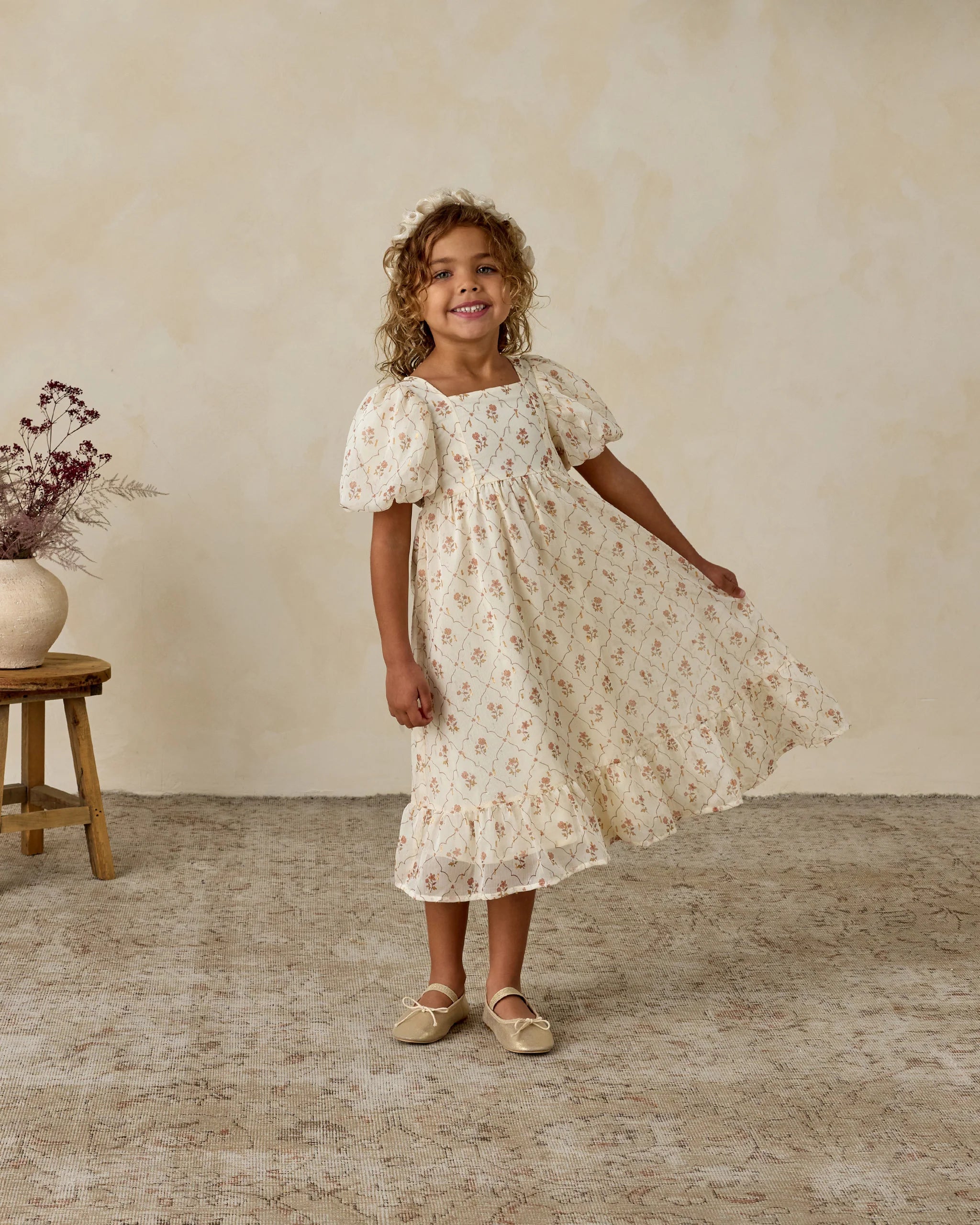 Augusta Dress Victorian Flora