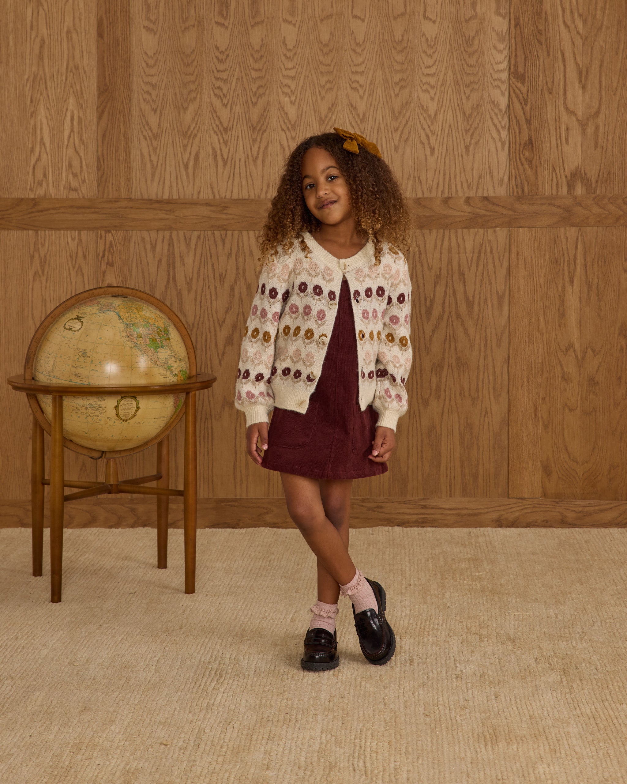 CHEYENNE CARDIGAN || FLORAL JACQUARD