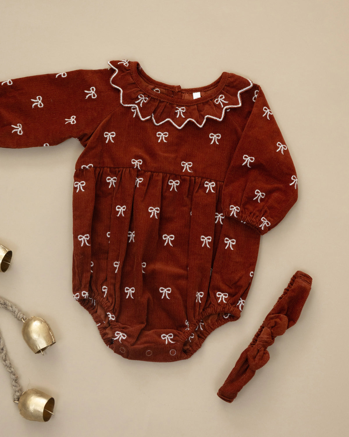 FREYA ROMPER BOWS
