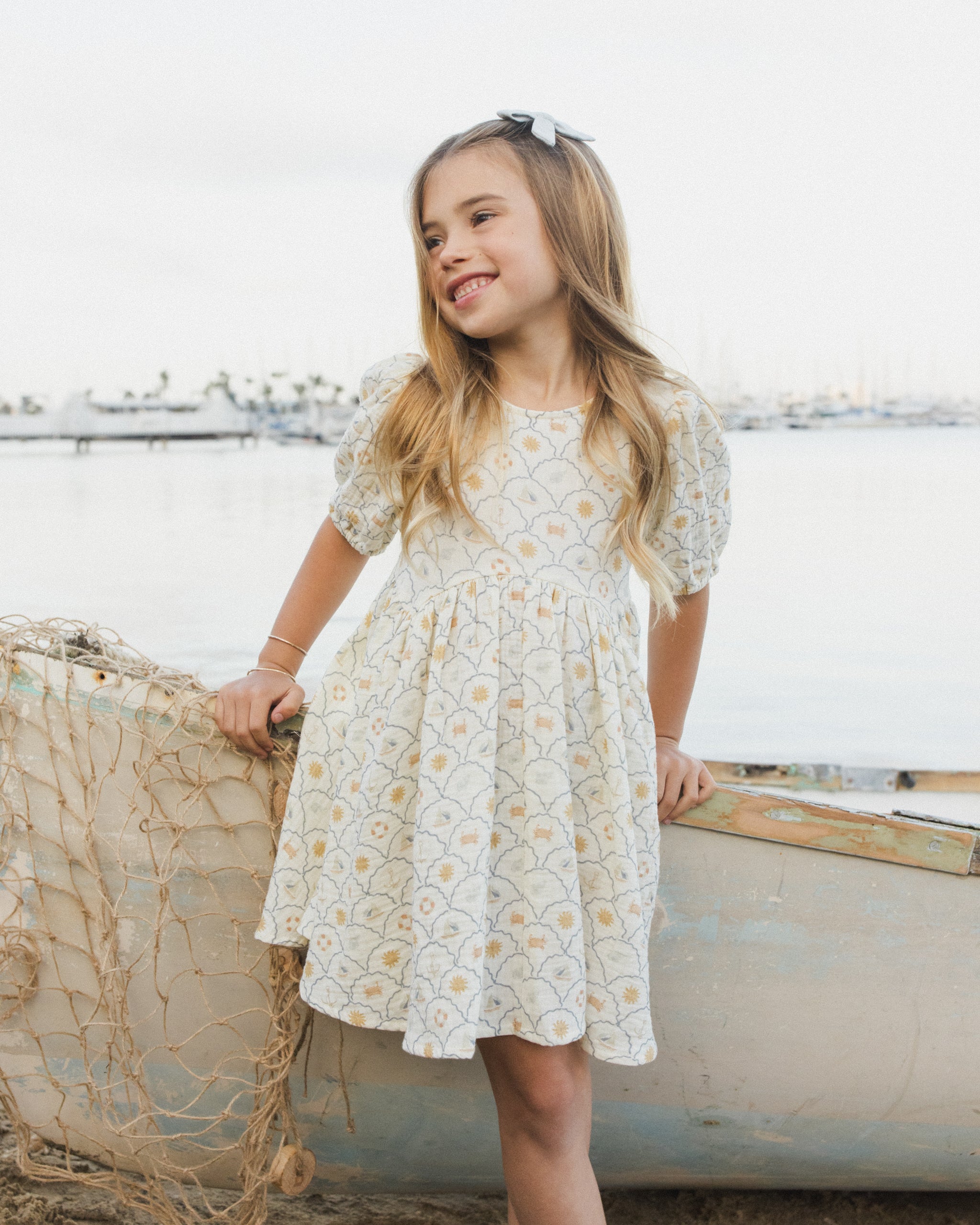 ROSE DRESS NAUTICAL