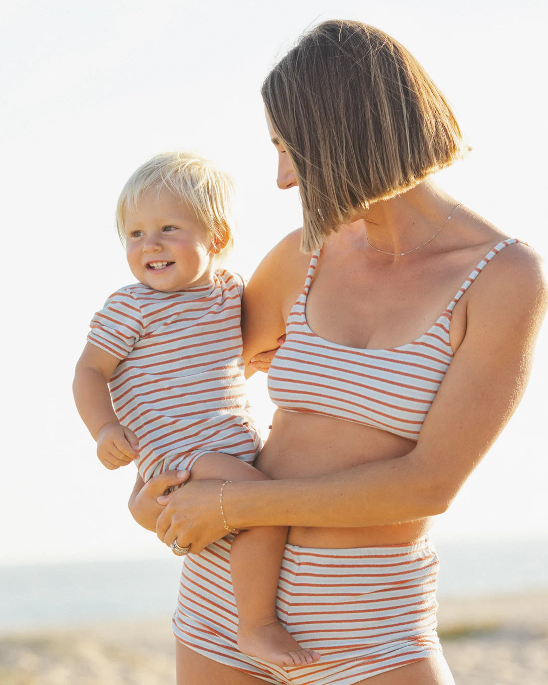 SHORTY ONE-PIECE AMERICANA STRIPE