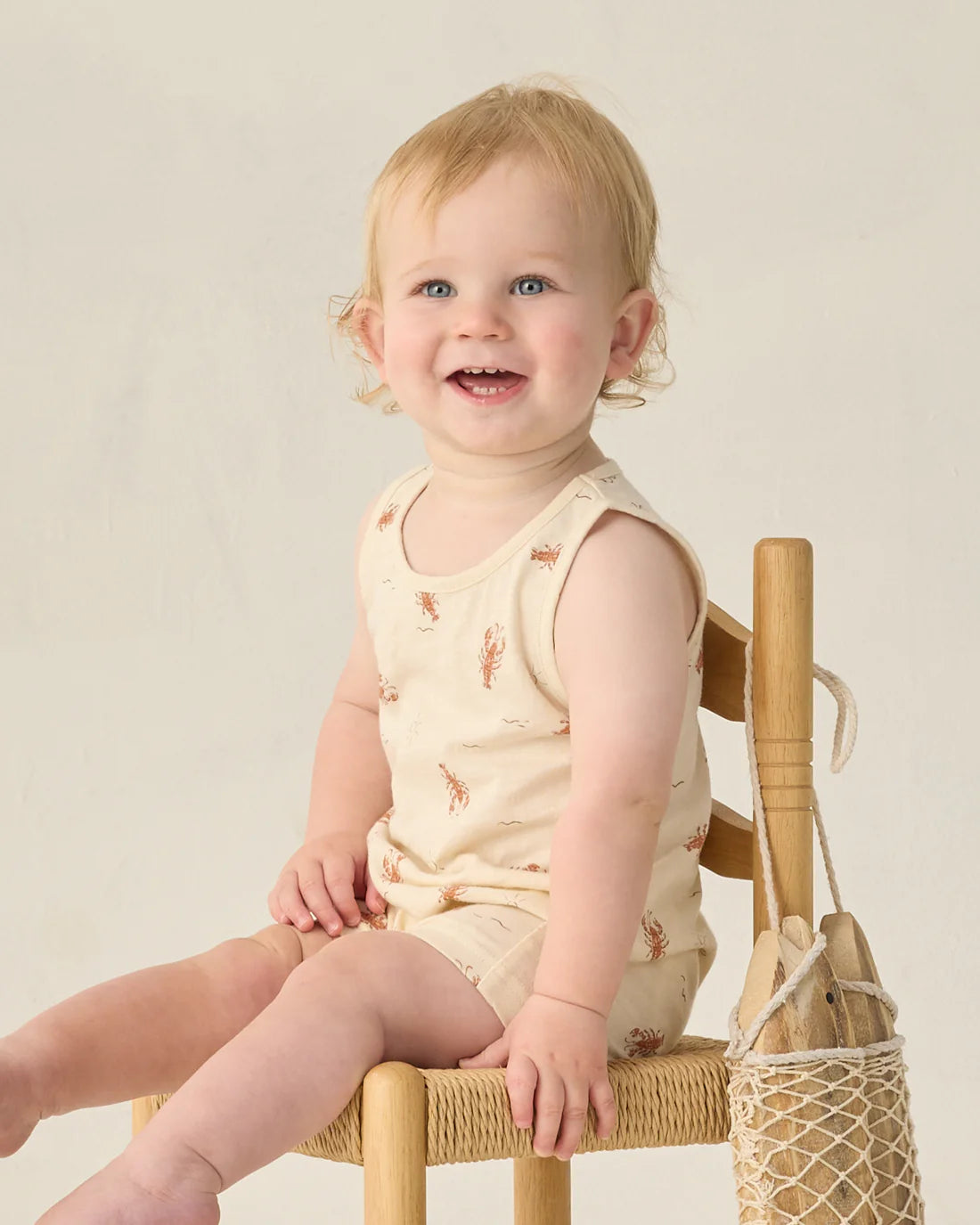 SLEEVELESS ONE-PIECE LOBSTER