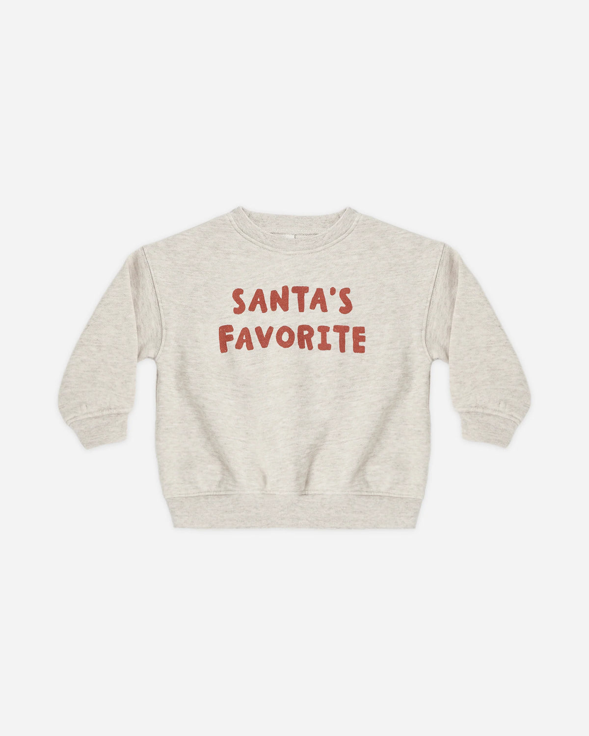 RELAXED SWEATSHIRT SANTA'S FAVORITE