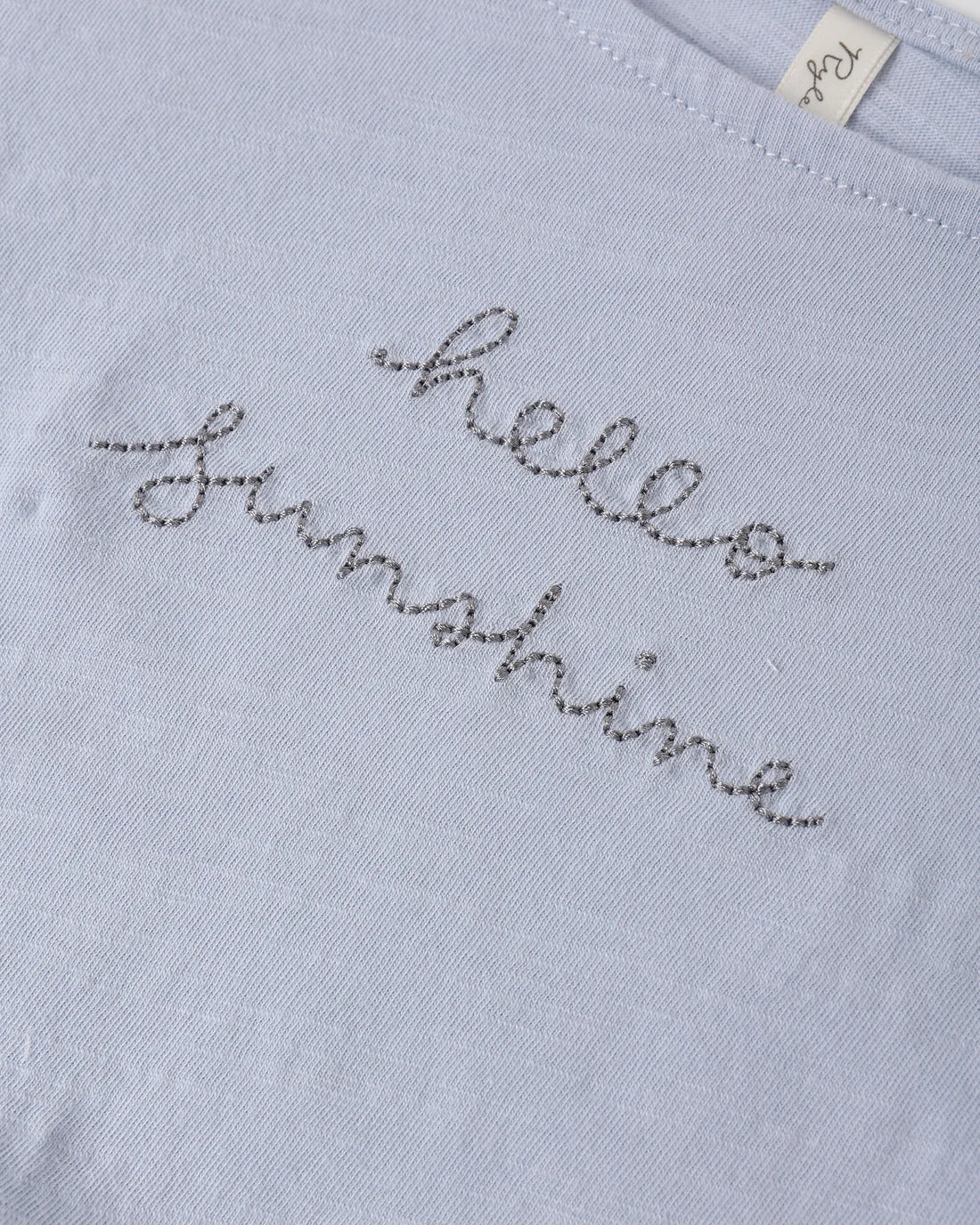 CROPPED CINCH TEE HELLO SUNSHINE