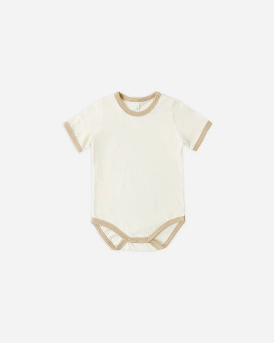 RINGER BODYSUIT BUTTERSCOTCH