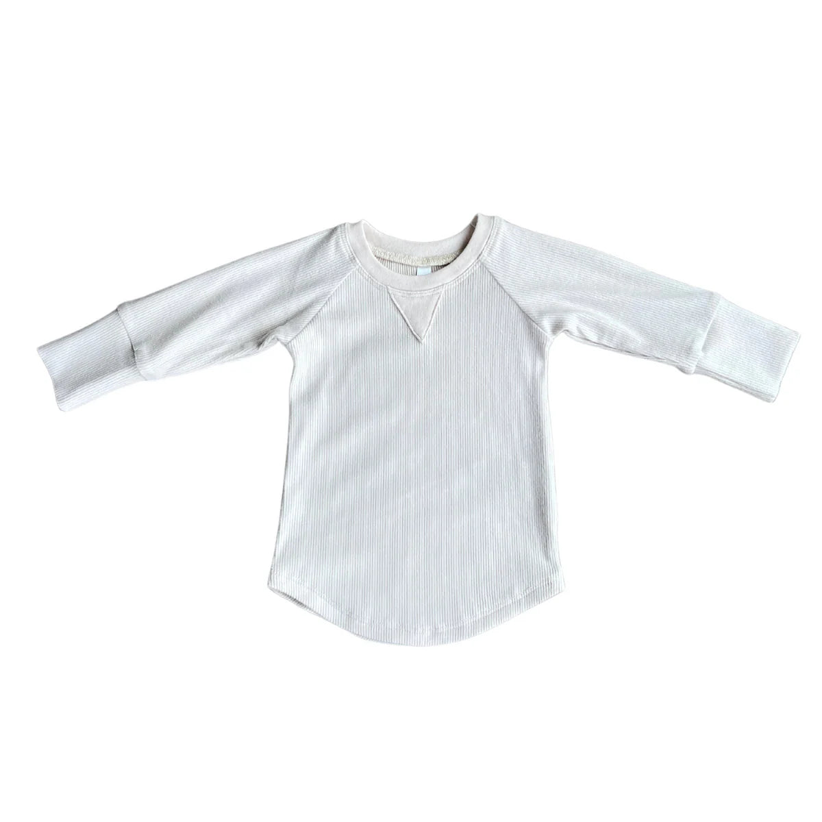 Babysprouts Cream Ribbed Top