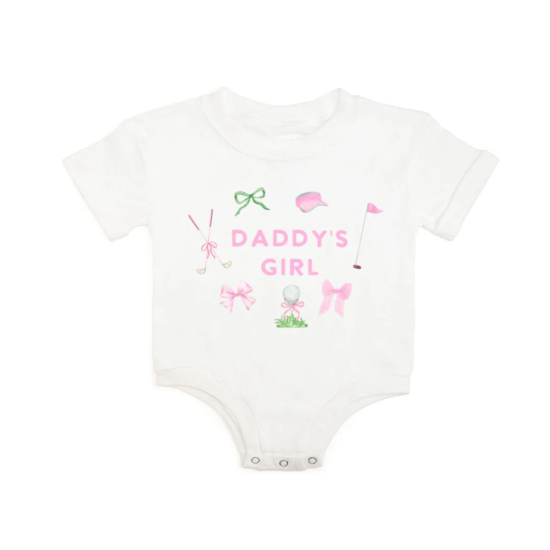 Daddy's Girl Golf Icon SS Romper