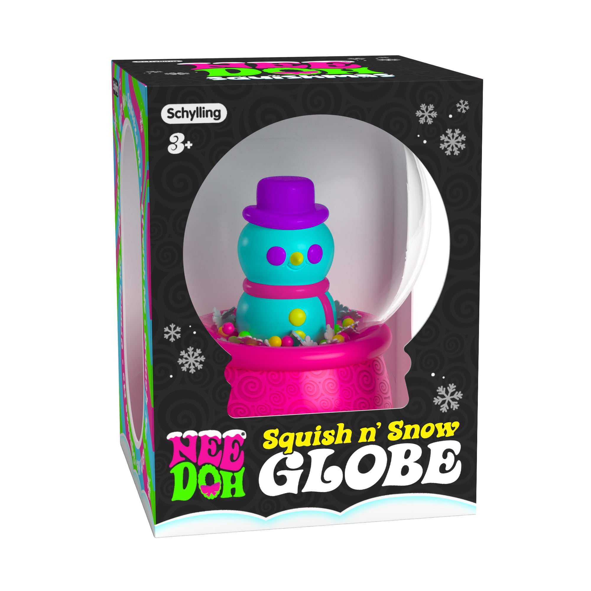 Nee Doh Squish n Flow Snow Globe