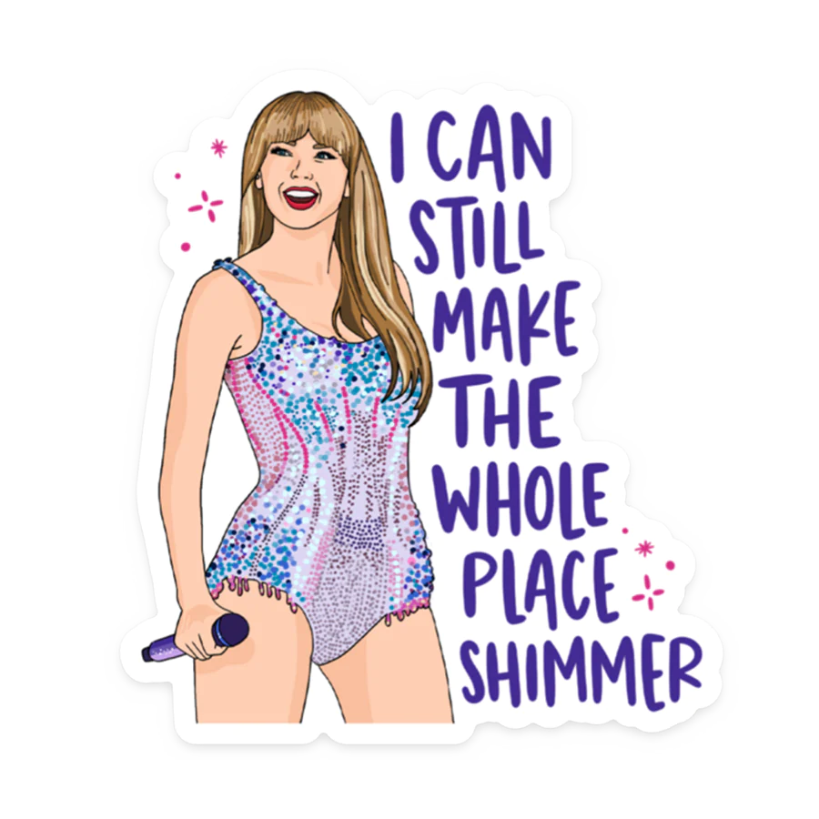 Tay Shimmer Sticker