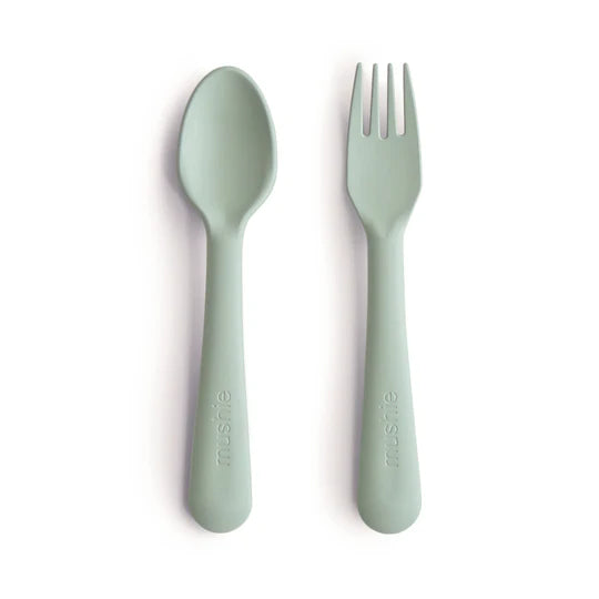 Mushie Baby Fork and Spoon