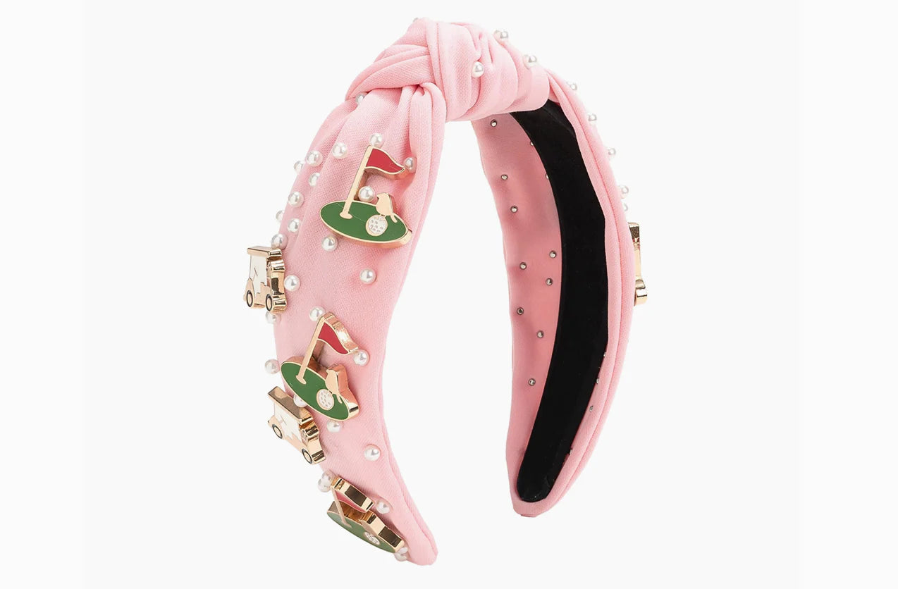 Golf Gemstone Headband