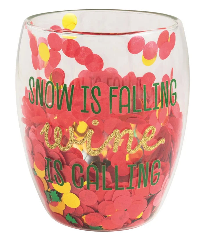 Confetti Wine Glass
