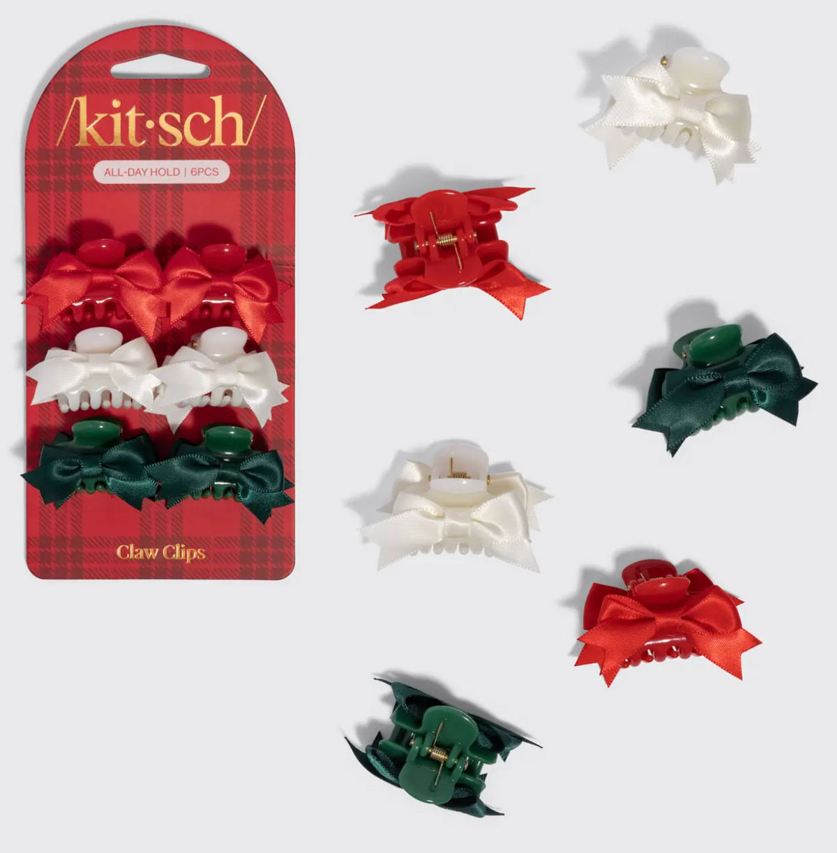 Holiday Mini Claw Clips