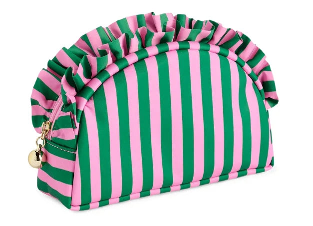 Ruffle Zip Pouch