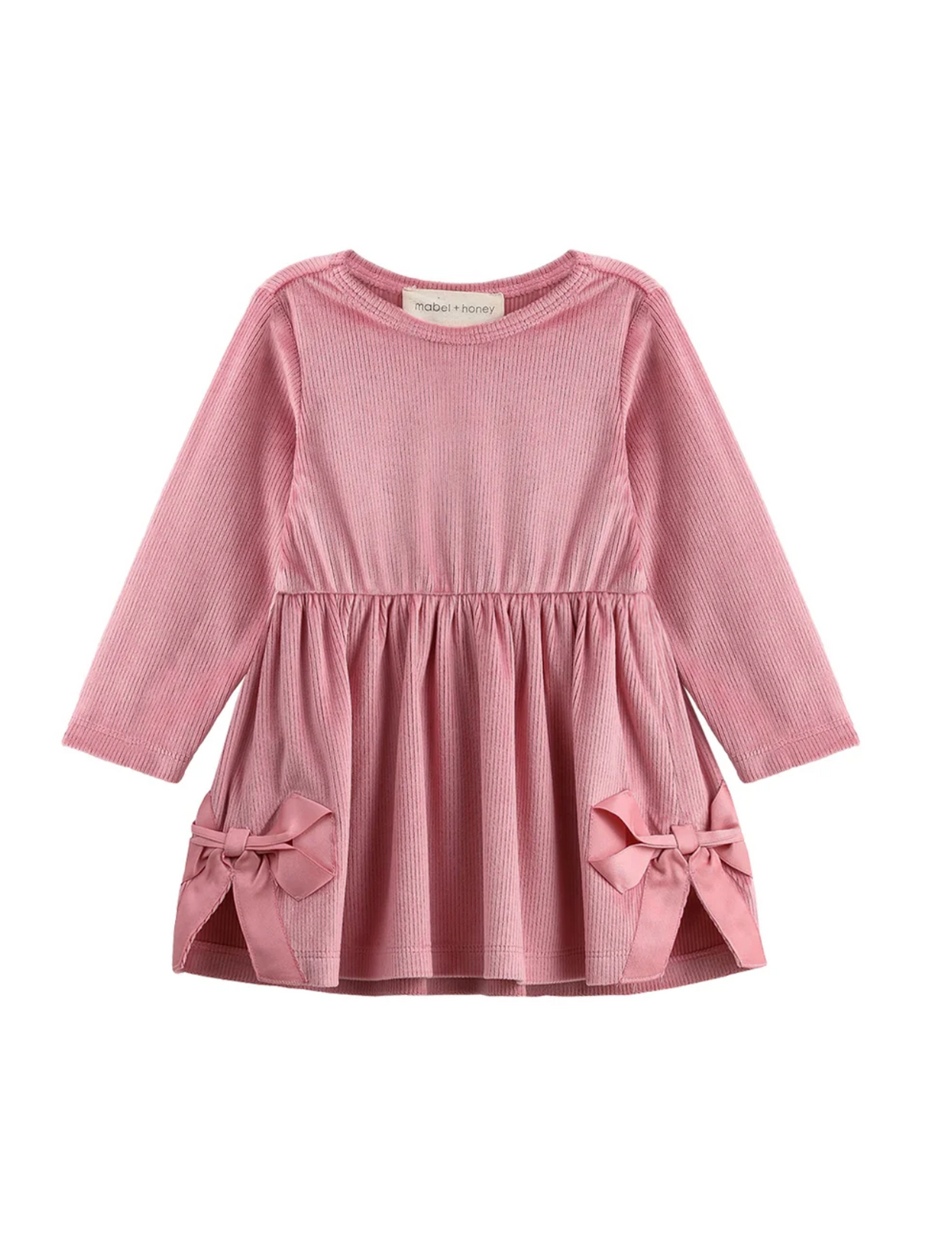 Bowtiful Blush Dress Pink