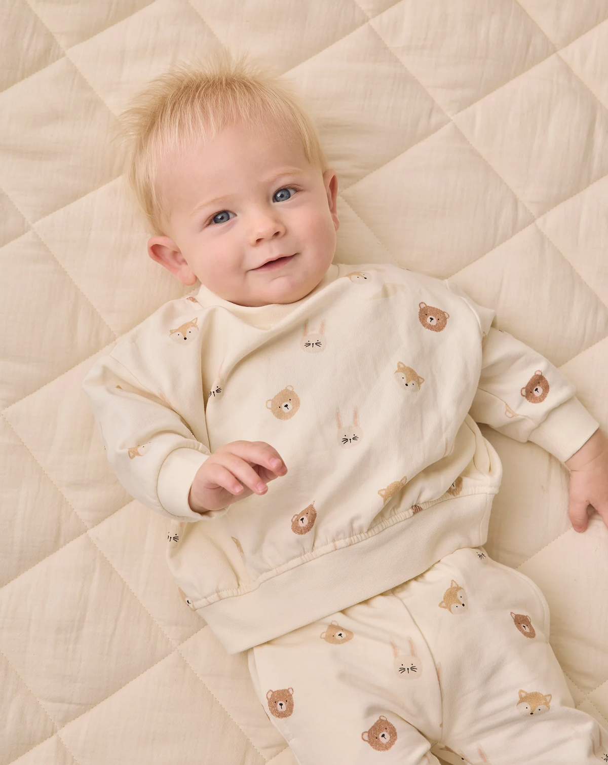 RELAXED FLEECE SWEATSHIRT CRITTERS