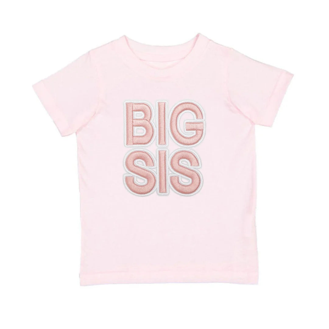 Big Sis Embroidered Patch Tee