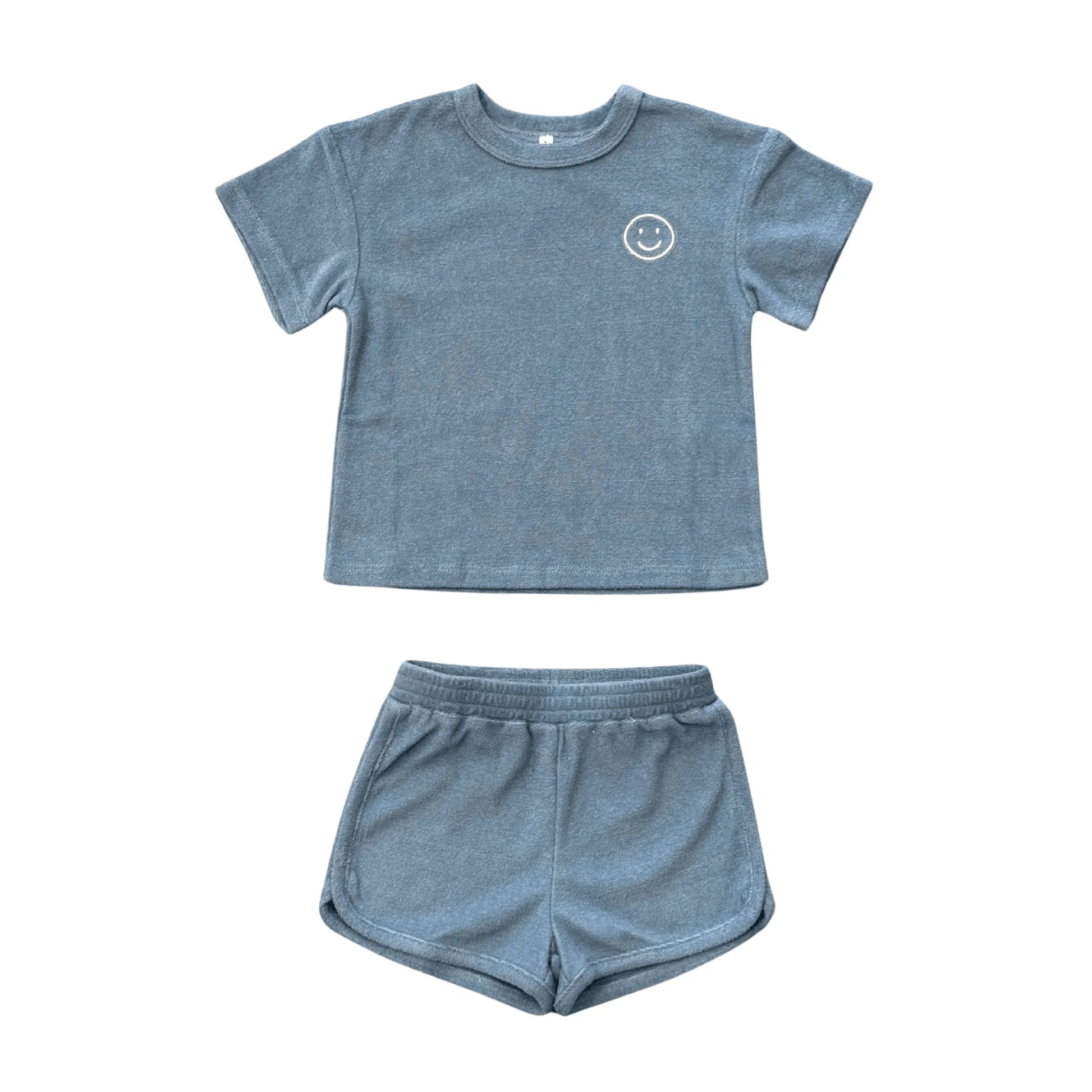 SHORT SLEEVE COTTON TERRY SET