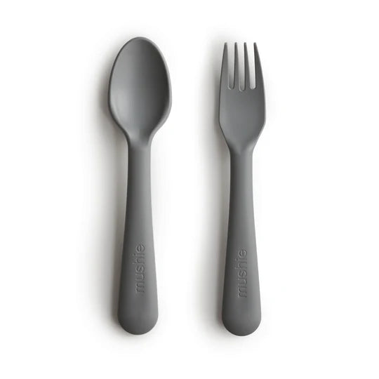 Mushie Baby Fork and Spoon