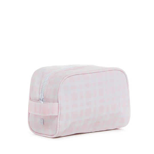 Stow it  Dopp Bag - PIMLICO PLAID PINK