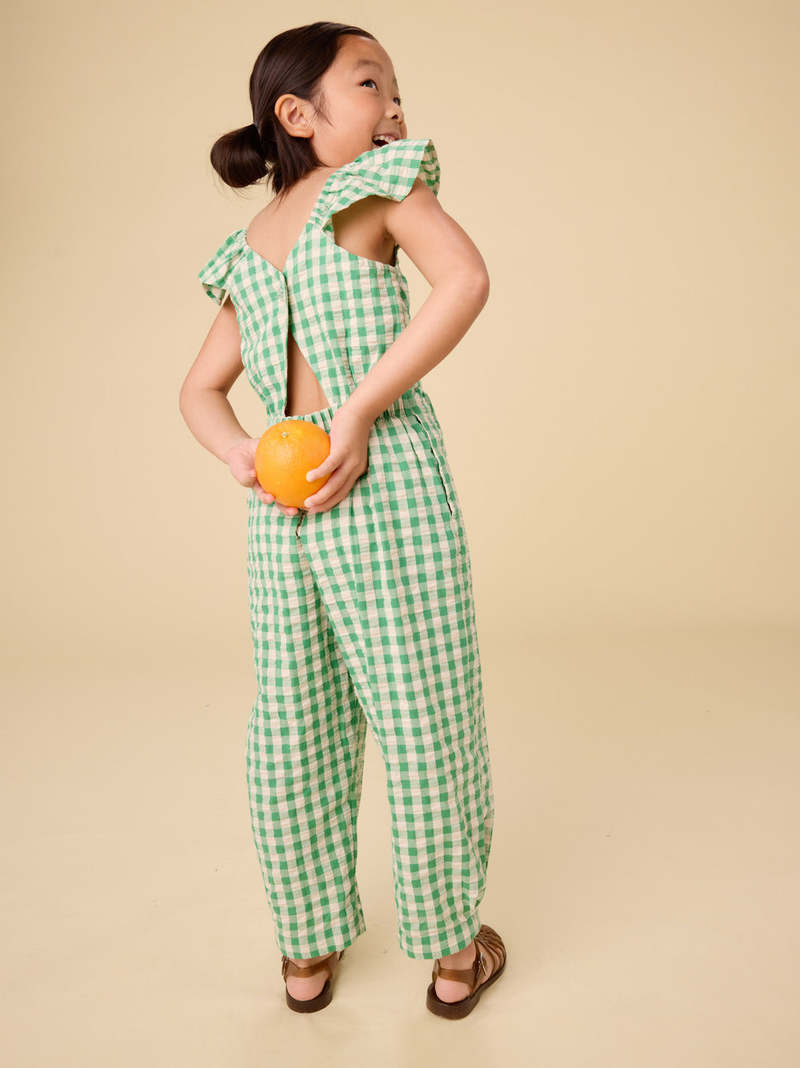Tea Flutter Strap Jumpsuit