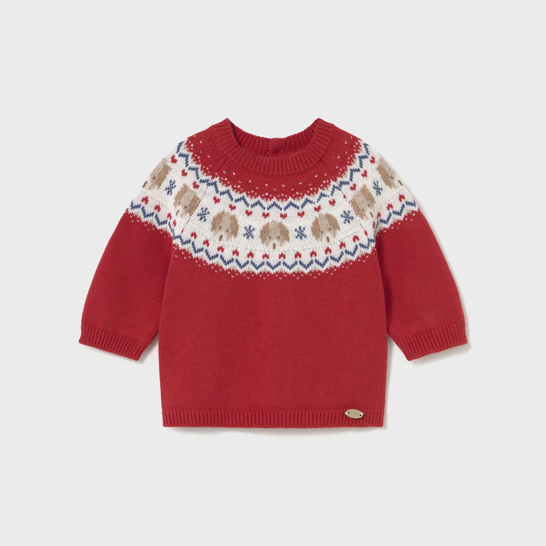 Mayoral Puppy Sweater