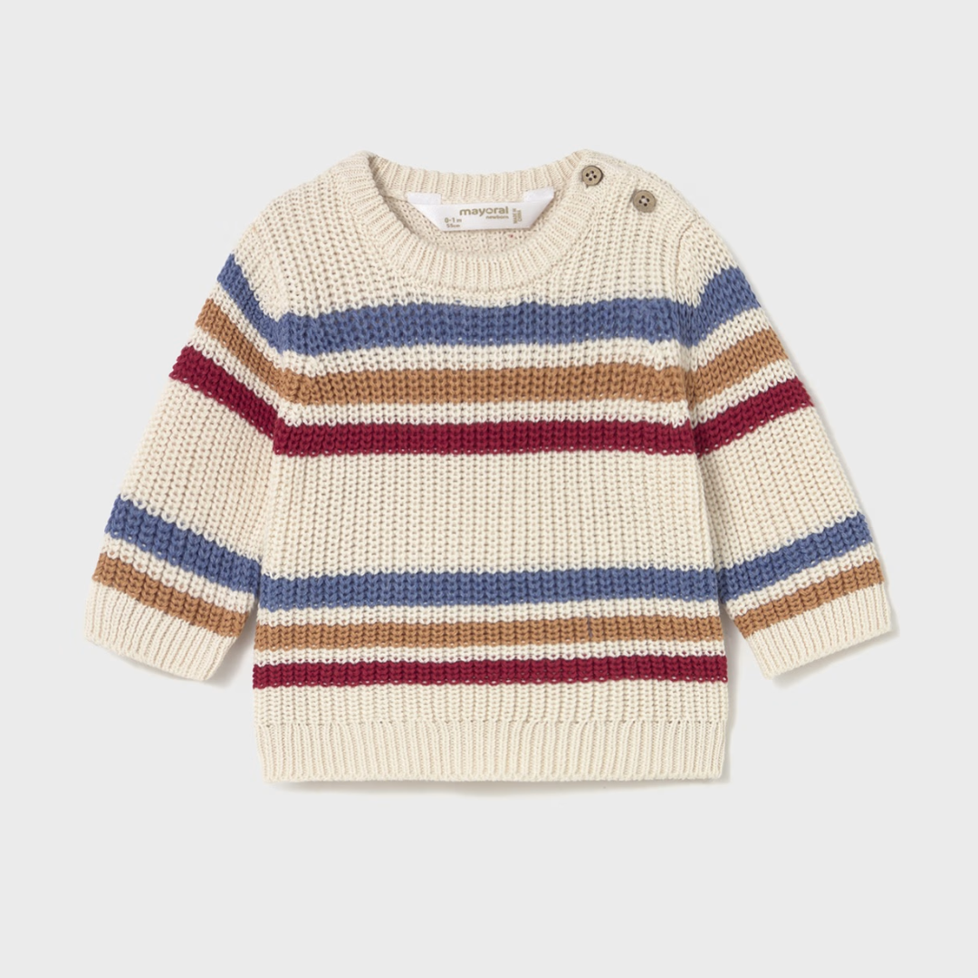 Mayoral Ceramic Stripe Sweater