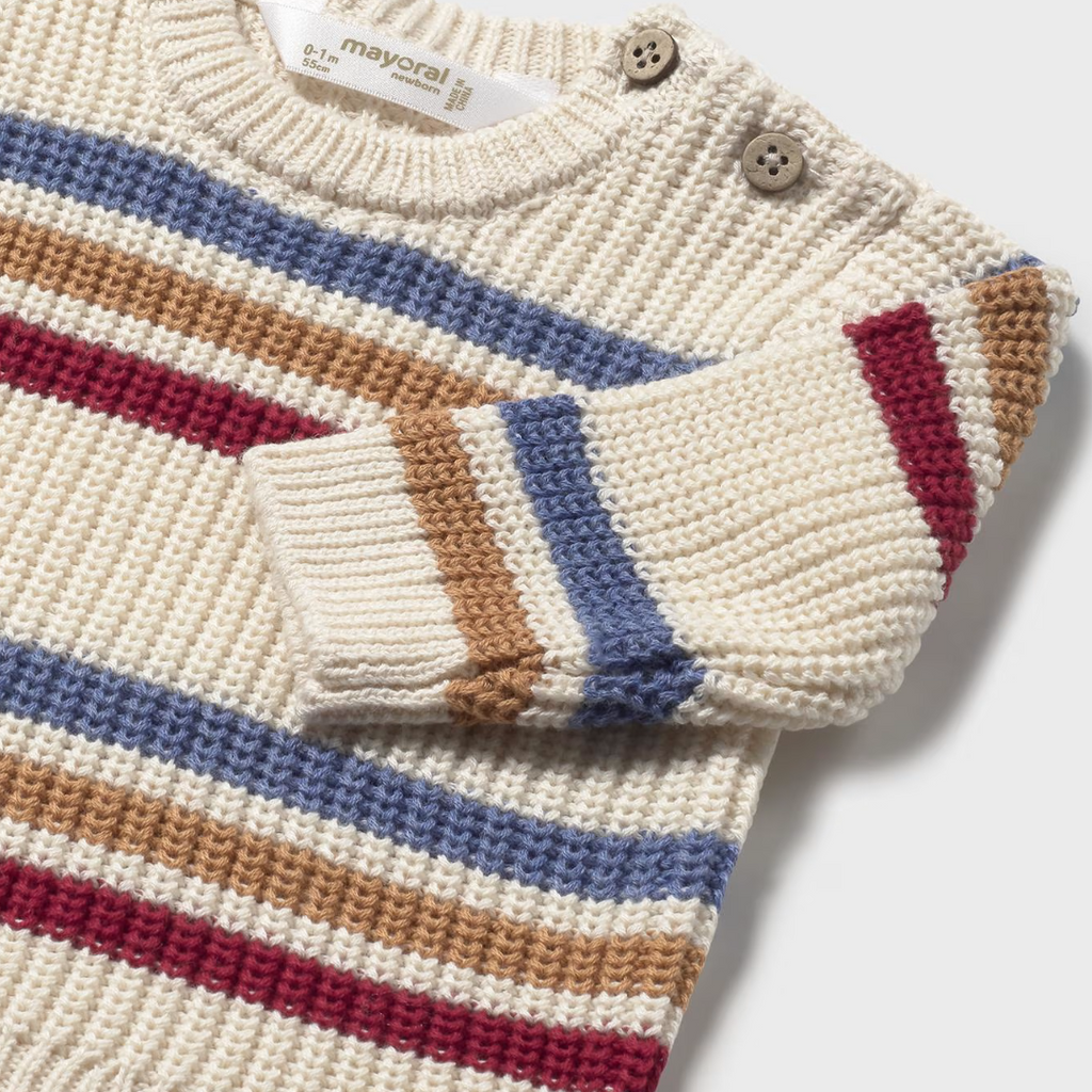 Mayoral Ceramic Stripe Sweater